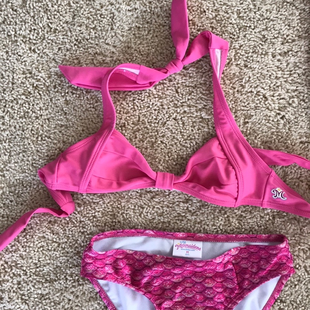 Mermaidens pink bikini